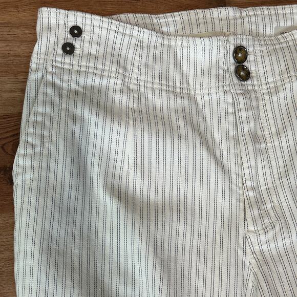 Anthropologie Pilcro NWT High Rise Skinny Pin Striped Jeans - Picture 6 of 9